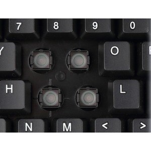 Adesso AKB-132UB Keyboard - Cable Connectivity - USB, PS/2 Interface - English (UK) - Membrane Keyswitch - 104 Key(s) - 14