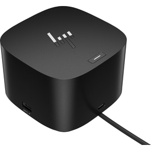 Station d'accueil HP Thunderbolt 4J0A2AA Thunderbolt 4, USB Type C pour Notebook - 120 W - Noir - 4 Écrans supportées - 4K
