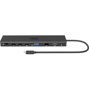 Port Connect USB Type C Docking Station for Desktop PC, Notebook - Memory Card Reader - SD - 60 W - 1 Displays Supported -