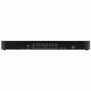 Tripp Lite series B118-2X4-4K-A Audio/Video-Schalter - Kabel - 4096 x 2160 - 4K - 4 Eingabegerät - 2 Display - Display, Bl
