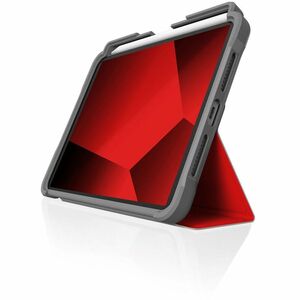 STM Goods Dux Plus Rugged Carrying Case (Folio) Apple iPad mini (6th Generation), iPad mini (2024) iPad mini - Red - Drop 