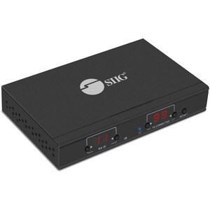 SIIG 1080p HDMI Over IP Extender with IR - Decoder (RX) - 120M - HDMI Over IP Networks for Cat5e/6 - One to Many/Many to M
