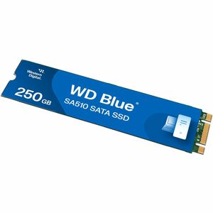 WD Blue SA510 WDS250G3B0B 250 GB Solid State Drive - M.2 2280 Internal - SATA (SATA/600) - Desktop PC Device Supported - 1