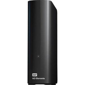 Disco rigido Desktop WD Elements WDBWLG0200HBK-EESN - Esterno - 20 TB - Nero - Desktop PC Dispositivo supportato - USB 3.0