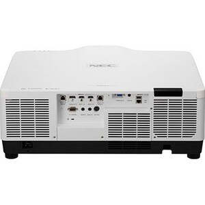 NEC Display PA1004UL 3D Ready 3LCD Projector - 16:10 - White - 1920 x 1200 - Front, Ceiling - 1080p - 20000 Hour Normal Mo
