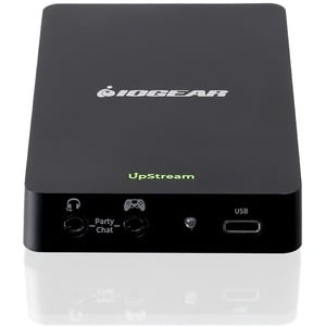 IOGEAR UpStream 4k Game Capture Card with Party Chat Mixer - Functions: Video Capturing, Video Streaming, Video Recording 
