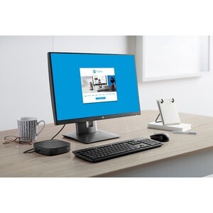 HP t430 Thin Client Celeron N4020 Dual-core (2 Core) 1.10 GHz - Intel Chip - 4 GB RAM DDR4 SDRAM - 32 GB Flash UHD Graphic