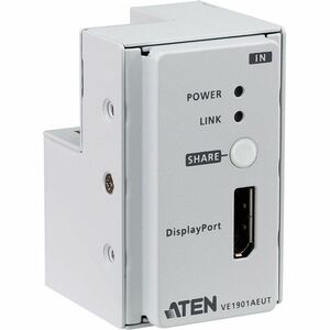 ATEN VE1901AEUT Video Extender Transmitter - Wired - 1 Input Device - 70 m Range - 1 x Network (RJ-45) - 1 x USB - Display