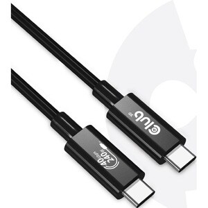 Club 3D USB-C A/V/Power/Data Transfer Cable - 3.28 ft USB-C A/V/Power/Data Transfer Cable for Notebook, Tablet, Smartphone