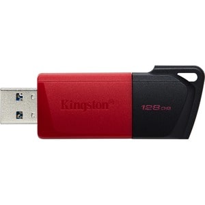 Kingston DataTraveler Exodia M DTXM 128 GB USB 3.2 (Gen 1) Flash Drive - Red, Black - 1 Pack