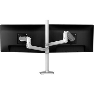 LX DUAL STACKING ARM TALL POLE BLACK ACCENTS POLISHED