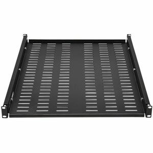 Eaton Tripp Lite Series SmartRack Adjustable-Deep Steel Rack Shelf - 1U, Vented, 250 lb. (113 kg) Capacity - For Data Cent