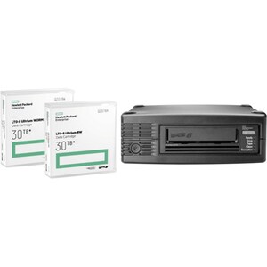 HPE LTO-8 Tape Drive - 12 TB (Native)/30 TB (Compressed) - 6Gb/s SAS - 133.35 mm Width - 1/2H Height - External - 300 MB/s