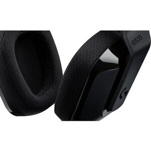 Logitech G G535 Wired/Wireless On-ear Stereo Gaming Headset - Black - Binaural - Ear-cup - 1200 cm - RF - 36 Ohm - 20 Hz t
