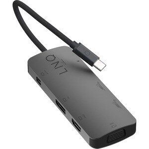 Adattatore A/V LINQ - 1 x HDMI Digital Audio/Video, 1 x DisplayPort Digital Audio/Video, 1 x Mini DisplayPort Digital Audi