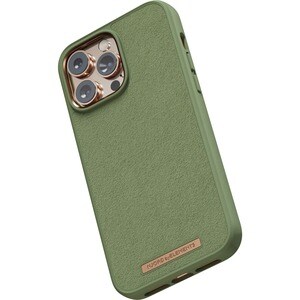 Funda Njord - para Apple iPhone 14 Pro Max Smartphone - Oliva - Resistente a Caídas, Resistencia a arañazos, Antipolvo, Re