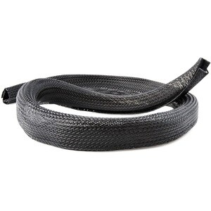 Gaine de Câble Tressée de 3m - Organisateur de Câble - Protège Câble Électrique en Polyester - Manchon/Gaine Cache Câble -