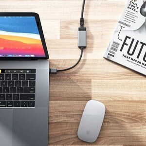 ALOGIC Ultra USB-C to RJ45 Gigabit Ethernet Adapter # 15cm� - Space Grey