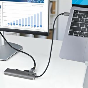 StarTech.com Docking Station - for Notebook/Tablet/Workstation/Monitor - 100 W - USB 3.2 Gen 1 (3.1 Gen 1) Type-C - 1 Disp