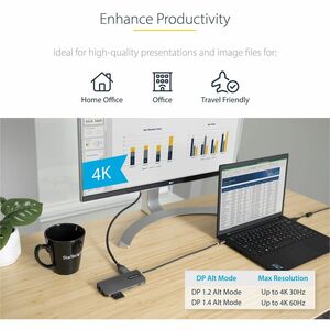 StarTech.com Docking Station - for Tablet PC, Notebook - Memory Card Reader - microSD, SD, SDHC, SDXC - 100 W Power Supply