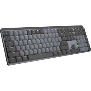 Logitech Master Keyboard - Wireless Connectivity - USB Interface - English (UK) - QWERTY Layout - Graphite - Mechanical/MX