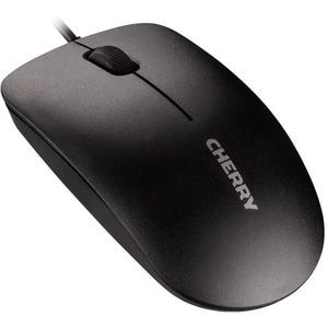 CHERRY DC 2000 Keyboard & Mouse - AZERTY - French - 1 - USB Cable - 105 Key - Keyboard/Keypad Color: Black - USB Cable - O