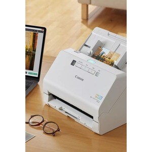 Canon imageFORMULA RS40 Sheetfed Scanner - 600 dpi Optical - 40 ppm (Mono) - 30 ppm (Color) - Duplex Scanning - USB