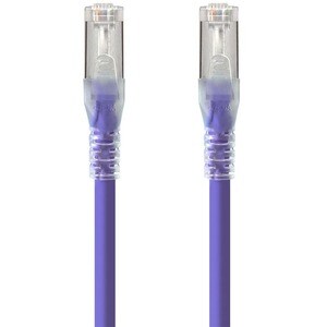 ALOGIC 1m Purple 10GbE Shielded CAT6A LSZH Network Cable