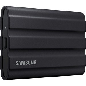 Samsung T7 MU-PE1T0S/WW 1 TB Portable Rugged Solid State Drive - External - Black - Desktop PC, MAC Device Supported - USB