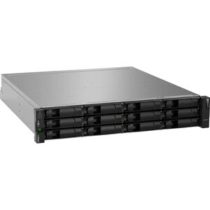 Lenovo ThinkSystem DE4000H SAS Hybrid Flash Array LFF - 12 x HDD Supported - 0 x HDD Installed - 12 x SSD Supported - 0 x 