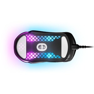 SteelSeries Aerox 5 Gaming Mouse - USB Type C - Optical - 9 Button(s) - 9 Programmable Button(s) - Matte Black - Cable - 1
