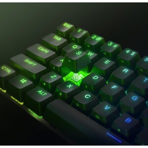 SteelSeries Apex Pro Mini Wireless Gaming Keyboard - Wired/Wireless Connectivity - USB Type C Interface - RGB LED - Englis