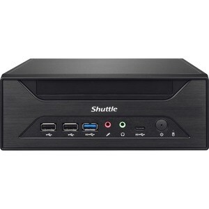 Shuttle XPC slim XH610 Barebone System - Mini PC - Socket LGA-1700 - 1 x Processor Support - Intel H610 Express Chip - 64 