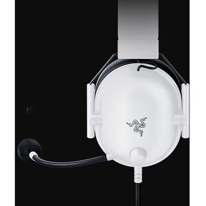 Razer BlackShark V2 X - White Multi-platform Wired Esports Headset - Stereo - Mini-phone (3.5mm) - Wired - 32 Ohm - 12 Hz 
