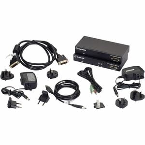 Black Box KVXLCF-100-SFPBN3-R2 KVM Extender - 1 Computer(s) - 1 Local User(s) - 65616.80 ft Range - WUXGA - 1920 x 1200 Ma