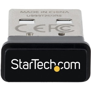 StarTech.com USBA-BLUETOOTH-V5-C2 Bluetooth 5.0 Bluetooth Adapter for Desktop Computer/Notebook/Tablet/Smartphone/Mouse/Ke