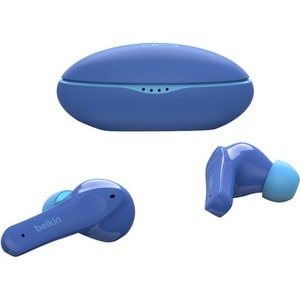 Belkin SOUNDFORM Nano True Wireless Earbud Stereo Earset - Blue - Binaural - In-ear - 1000 cm - Bluetooth