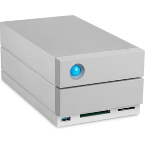 Seagate 2big Dock 2 x Total Bays DAS Storage System - 28 TB HDD - 28 TB Installed HDD Capacity - Thunderbolt 3