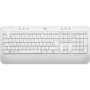 Tastiera e mouse Logitech Signature MK650 - Svizzero - USB Stantuffo Wireless Bluetooth/RF Tastiera - 118 Tasto - Bianco -