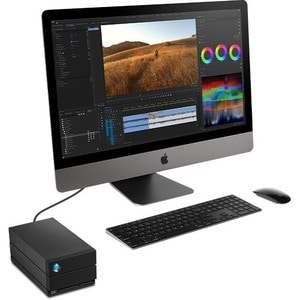 Seagate 2big Dock 2 x Total Bays DAS Storage System - 40 TB HDD - 40 TB Installed HDD Capacity - Thunderbolt 3