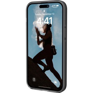 Urban Armor Gear Lucent 2.0 Case for Apple iPhone 14 Pro Max Smartphone - co-molded design - Black - Impact Resistant, Dro
