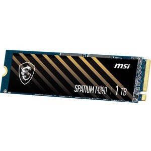 MSI SPATIUM M390 1 TB Solid State Drive - M.2 2280 Internal - PCI Express NVMe (PCI Express NVMe 3.0 x4) - 3300 MB/s Maxim