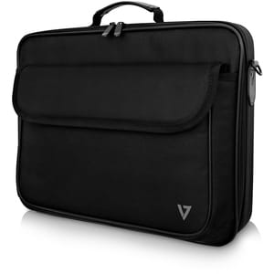 V7 Essential CCK16-BLK-3E Estojo de transporte (Pasta) para 40.6 cm (16") para 40.9 cm (16.1") Notebook - Preto - Poliéste