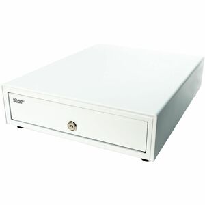 Star Micronics Max Series Cash Drawer - CAD 3 Bill - 5 Coin - USB - Printer Driven - Steel - White - 4.1" Height x 13" Wid