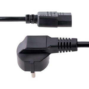 StarTech.com Cordon d'Alimentation PC de 1m - Câble Alimentation, 18AWG, 10A 250V - Cordon d'Alimentation Ordinateur Schuk
