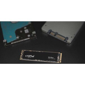 Crucial P3 Plus CT2000P3PSSD8 2 TB Solid State Drive - M.2 2280 Internal - PCI Express NVMe (PCI Express NVMe 4.0 x4) - 44