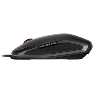 CHERRY GENTIX 4K Mouse - USB - Optical - 6 Button(s) - Black - Cable - 3600 dpi - Scroll Wheel - Small/Large Hand/Palm Siz