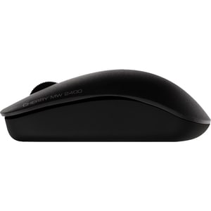 CHERRY MW 2400 Mouse - Radio Frequency - USB 2.0 - Optical - 3 Button(s) - Black - 10 Pack - Wireless - 2.40 GHz - 1200 dp