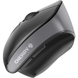 CHERRY MW 4500 Mouse - USB - Optical - 6 Button(s) - 2 Programmable Button(s) - Black - Wireless - 2.40 GHz - 1200 dpi - S