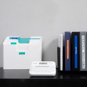 Brother® P-touch PT-D410 Home/Office Advanced Connected Label Maker - 15 Fonts - Connect via USB - Takes TZe Label Tapes u